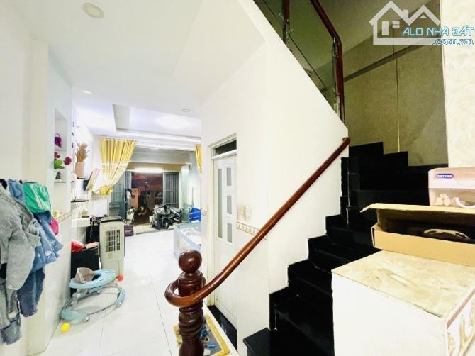 BÁN NHÀ 4x14.5M-3 TẦNG HẺM THÔNG 6M, DƯƠNG QUẢNG HÀM P5 GÒ VẤP 7TỶ 3 - 3