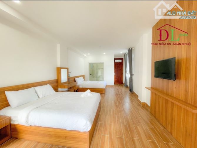 Bán khách sạn KQH Tô Hiến Thành P3 Đà Lạt view đẹp 88m2 với 15P KD GIÁ 12,8 TỶ TL - 4