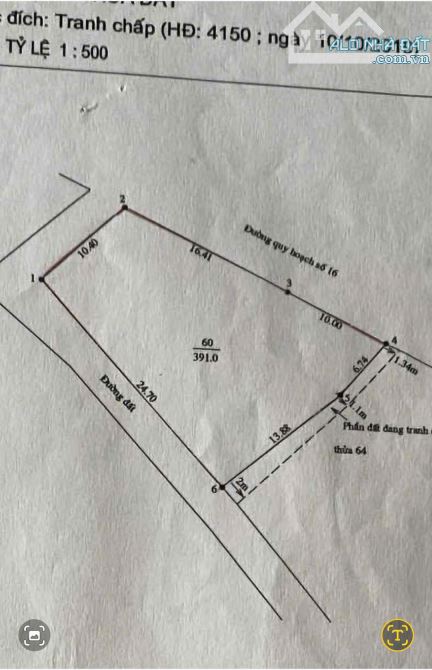 Cần bán gấp lô đất góc 3 mặt tiền đường số 16 trung tâm huyện Long Điền. - 4