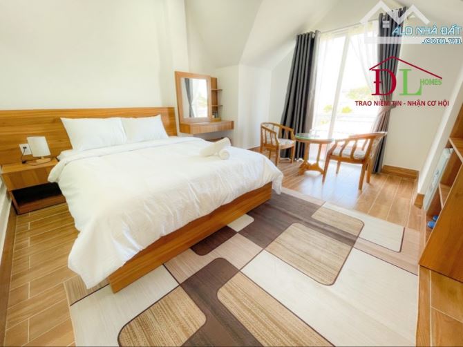 Bán khách sạn KQH Tô Hiến Thành P3 Đà Lạt view đẹp 88m2 với 15P KD GIÁ 12,8 TỶ TL - 5