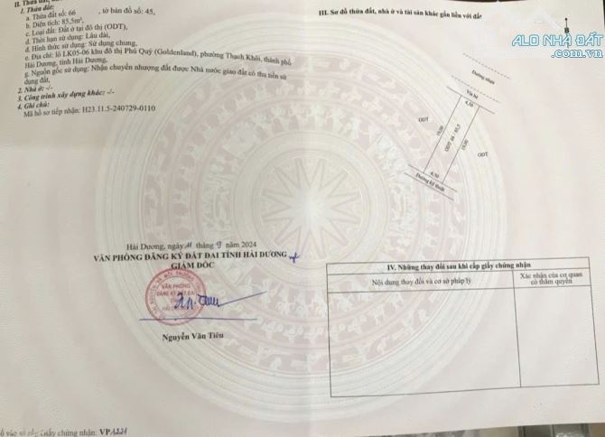 ☘️☘️☘️BÁN ĐẤT ĐẠI LỘC 1 THẠCH KHÔI HẢI DƯƠNG - 1