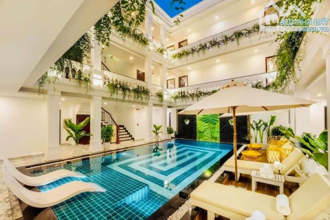 🔥 SIÊU PHẨM HOTEL & SPA HỘI AN: 600m2 (20x30), 3 Tầng 20 Phòng - Bể bơi + Nhà hàng + Spa.