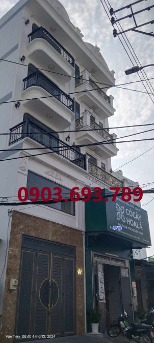 NHÀ 5  TẦNG KHU TÊN LỮA, SÁT MT TỈNH LỘ 10, GIÁP BÀ HOM, BÌNH TÂN, HẺM XE HƠI, 73M2,
