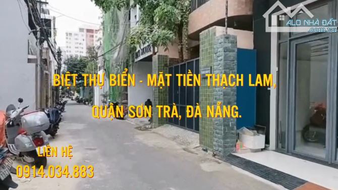 BIỆT THỰ BIỂN - MẶT TIỀN THẠCH LAM, SƠN TRÀ, ĐÀ NẴNG.