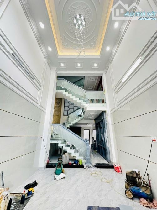 NHÀ 5  TẦNG KHU TÊN LỮA, SÁT MT TỈNH LỘ 10, GIÁP BÀ HOM, BÌNH TÂN, HẺM XE HƠI, 73M2, - 1