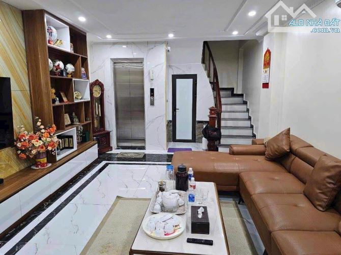 Tư Đình Long Biên KD Sầm Uất  Chỉ 16.2 Tỷ DT 56m² 8T MT 5m GARA 2 ÔTÔ Thang Máy Vỉa Hè ÔTÔ - 1