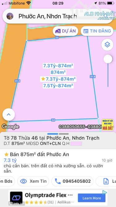 🆘🆘 Chủ cần bán gấp lô TDC Đại Phước, 7x20. Giá tốt chỉ 2.99 tỷ - 2