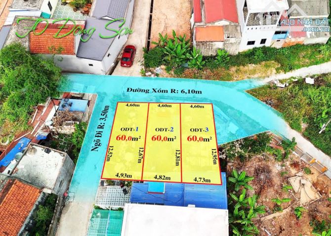 Bán đất Đông Sơn, Thuỷ Nguyên, cách đường Ql10 chỉ 100m, đường r 6m thông, oto đỗ cửa - 2