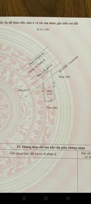 Đất đường An Thạnh 10, thuộc P. An Thạnh, gần cầu Trắng, giá 3,9 tỷ - 3