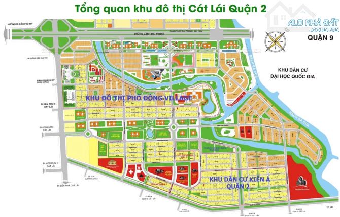 BÁN NHÀ PHỐ MẶT TIỀN Khu Dân Cư Ninh Giang, KĐT Phường Cát Lái, Quận 2. Chỉ 7,5 tỷ - 3