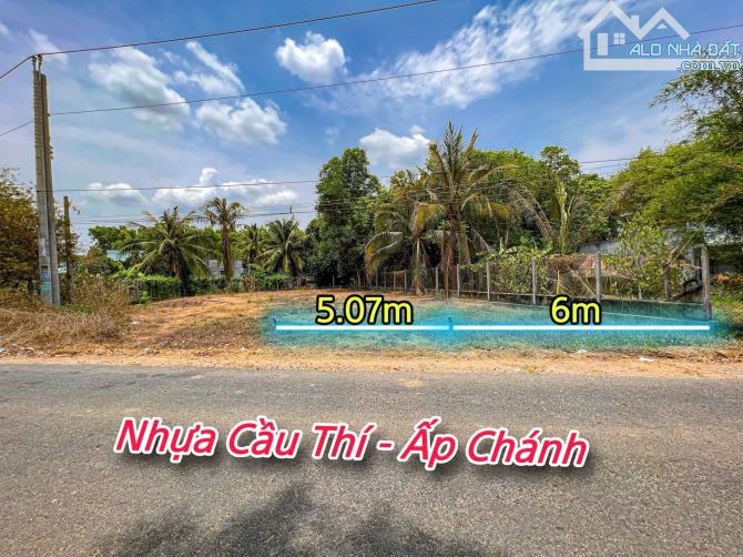 ✨ Ngang 5M nở hậu 10M, Mặt tiền Nhựa (QH: 30M), lọt lòng KDC, ngay Thị trấn Gò Dầu - 750Tr - 4