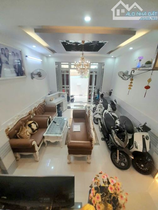 Hẻm nhựa 8M, Ô tô, KD, Bùi Minh Trực, P5,Q8, Nhà Mới Đẹp, 70m2(4x18)4 Tầng - 4