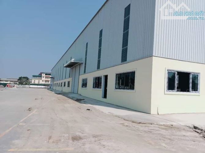 Cho thuê xưởng 4500m2  có cho thuê lẻ 1/3 tại Liên Ninh, Ngọc Hồi, Thanh Trì, Hà Nội.