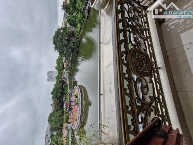 Bán nhà 46m x 5T Ngọc Thuỵ. View hồ, oto tránh vỉa hè, kinh doanh giá 12,x tỷ có TL. LH