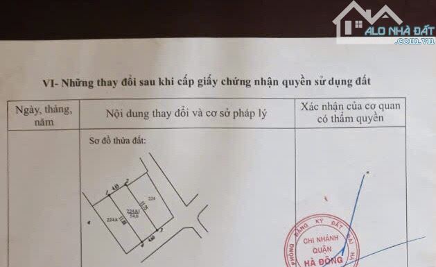 BÁN ĐẤT Ô TÔ NGỦ TRONG ĐẤT YÊN NGHĨA HÀ ĐÔNG HÀ NỘI 54 M CHỈ HƠN 3 TỶ ĐÔNG 54M - 2