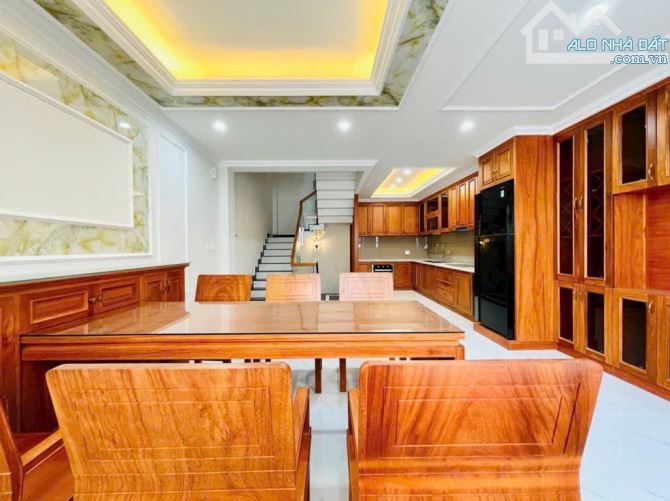 Bán nhà mới xây Quang Trung, 5 tầng, xe hơi ngủ nhà, 4,2x15m, 4PN full nội thất giá 9 tỷ - 3
