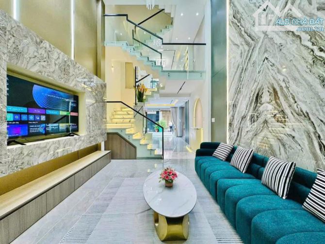 Nhà Nguyên Căn Full Nội Thất🆘Nguyễn Văn Lượng P 10🆘4x16m 4 Lầu 5pn 5wc🆘25 Triệu - 6