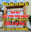 KDC Bàu Cả - BÁN LÔ MẶT TIỀN - Giá: 3 tỷ 7xx