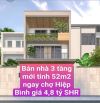 Nhà Riêng 3 tầng Hiệp Bình ngay Chợ dọc Phạm Văn Đồng 5x10,5m, Sổ Hồng hoàn công