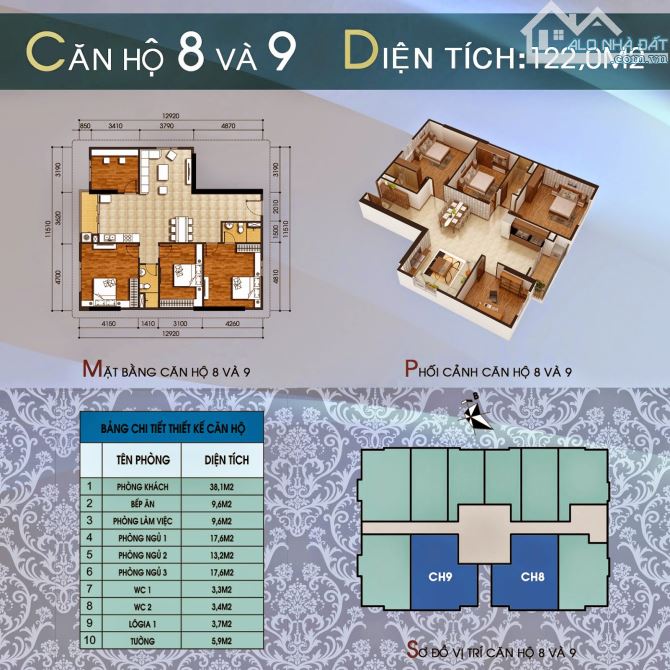 Bán căn hộ chung cư Scitech 304 Hồ Tùng Mậu ngày 6/12