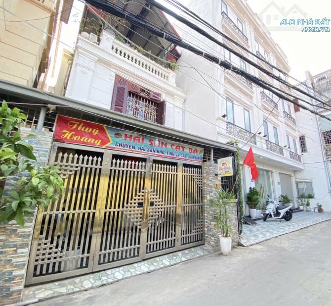 Ptuan. BÁN NHÀ 4 TẦNG VĂN CAO - ĐẦU MẶT NGÕ THÔNG - 100m2 - KIÊN CỐ - KINH DOANH TỐT