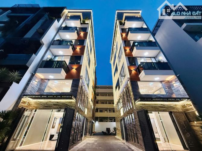 Bán nhà HXH 6 tầng TM DTSD360M2 ngang 4m, Hẻm 8M Lê Văn Thọ gần Cv Làng Hoa chỉ 14.2 tỷ - 1