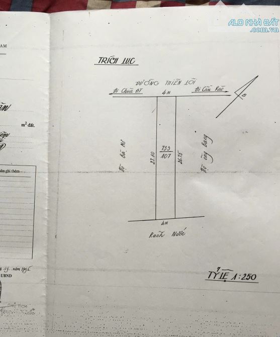 Chuyển nhượng lô đất mặt đường Thiên Lôi, Vĩnh Niệm, Lê Chân, Hải  Phòng - 1