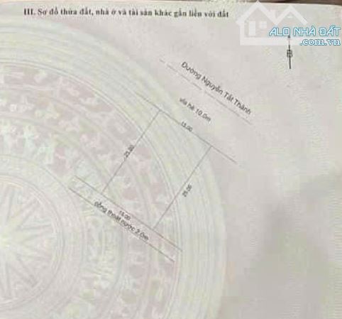 ⭐⭐⭐ CẦN BÁN LÔ BIỆT THỰ BIỂN ĐƯỜNG NGUYỄN TẤT THÀNH - ĐÀ NẴNG - DT : 375 M2 -GIÁ TỐT - 1