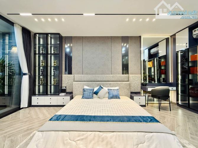 Bán nhà HXH 6 tầng TM DTSD360M2 ngang 4m, Hẻm 8M Lê Văn Thọ gần Cv Làng Hoa chỉ 14.2 tỷ - 4