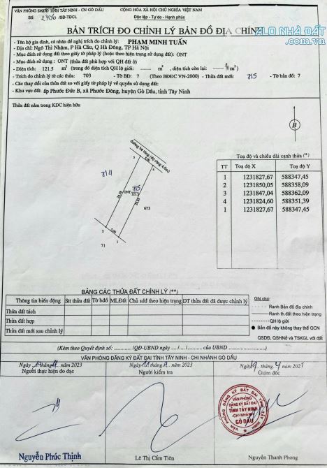 Cần bán lô đất 121m2 ngay khu công nghiệp Phước Đông, Gò Dầu, Tây Ninh giá 875 triệu - 5