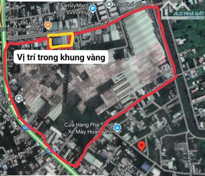 Nhà Xưởng Gần 4.000m2 Mặt Tiền Đường Vĩnh Phú 41 - P.Vĩnh Phú - Thuận An