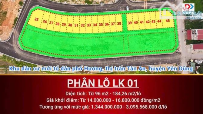 Chính chủ e cần tiền bán 3 lô vị trí tiềm năng thuộc huyện Lục Nam và Yên Dũng  Bắc Giang - 1