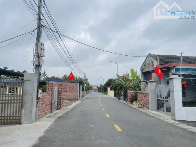 Bán Lô Góc Mặt Đường Thôn, Cao Nhân, Thuỷ Nguyên, Dt 57m2, MT 4,28m, Giá 880tr - 1