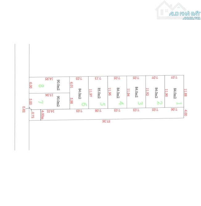 F0 Bạch Hạ-Phú Xuyên,đường 4m,trong 100m đầy đủ tiện ích,84m chỉ 1.25tỷ - 4