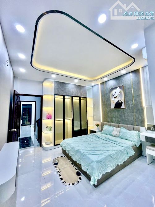 QUẬN 7 - NHÀ ĐẸP ĐÓN TẾT 4X16 NHÀ 4 TẦNG NỘI THẤT SANG TRỌNG Ô TÔ TỚI CỬA - 6