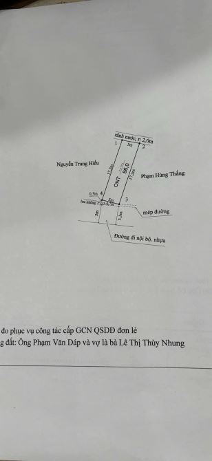 Hơn 3 tỷ lô đất 86m2 Cái Tắt,An Đồng, An Dương  Mặt tiền 5m đường trước đất 6m  Sổ đỏ chín