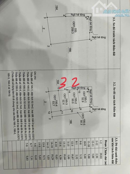 Bán Lô Đất ngõ phố Lê Thanh Nghị phường Hải Tân thành phố Hải Dương hơn 1 tỷ TP Hải Dương - 1