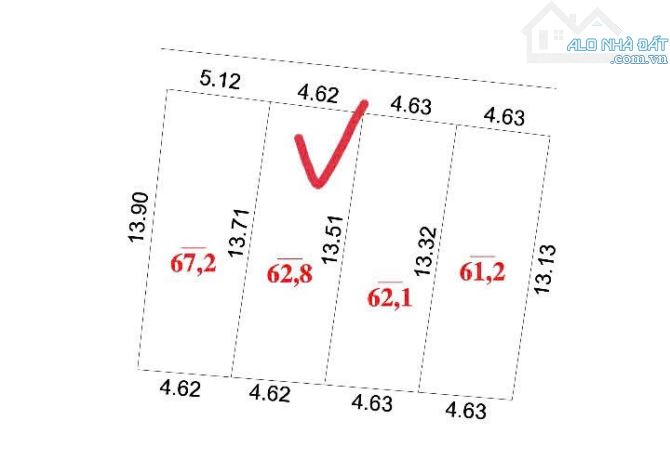 💥Siêu Rẻ - Bán Đất Biểu Khê DT 62,8m2, Thụy Lâm - Cơ Hội Đầu Tư Sinh Lời Cao - 1