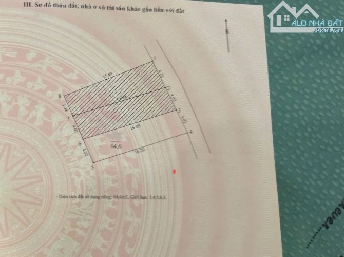 Ô tô thông,cạnh QL5B,gần Vin1,2,3.Bán đất Kiêu Kỵ,Dt 65m,Giá 4.5 tỷ. - 2