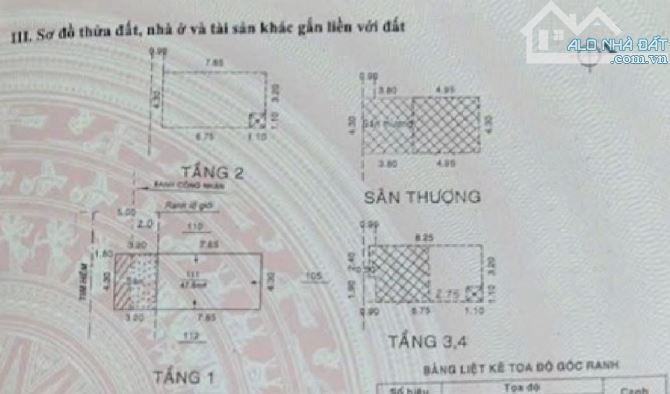 Bán nhà Tân Bình 4 tầng, hẻm xe tải, thông mọi nơi,9 tỷ - 5