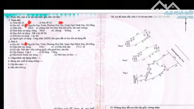 Bán gấp siêu phẩm BIỆT THỰ 3 tầng quận Ngũ Hành Sơn giá 14 tỷ GIẢM MẠNH chỉ còn 12 tỷ - 6