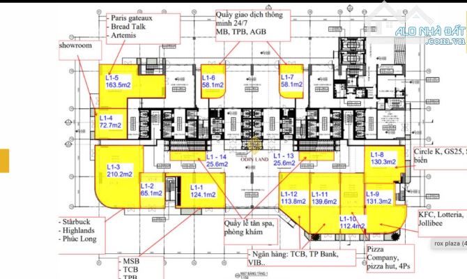 Chào thuê tầng thương mại tại Rox plaza, không gian thương mại không thể bỏ lỡ. - 3