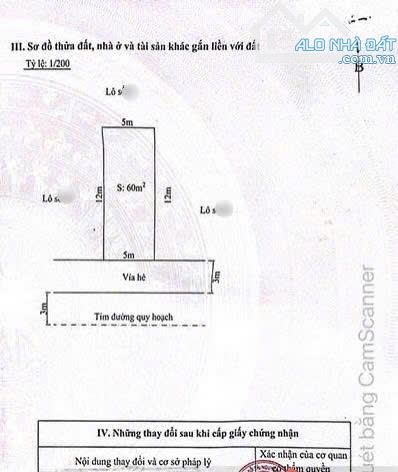 Đất tái định cư Nam Hải - Đằng Hải (B356)  D.tích: 60m (ngang 5 x 12) - Hướng: Nam  - Ngay