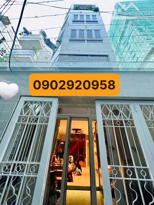 Bán nhà hẻm xe hơi 7B Thành Thái. Q10. 5 tầng mới tinh Full Nội thất. Chỉ 11,x tỷ.