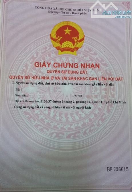 Bán nhà hẻm 429/ Chiến Lược, 6 x 11m, 1 lầu, 4.5 tỷ (thương lượng). - 1