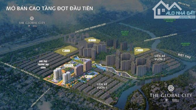 Mở bán 2 toà đẹp nhất căn hộ Global City Q.2, view sông nhạc nước, Ck lên đến 16% - 2