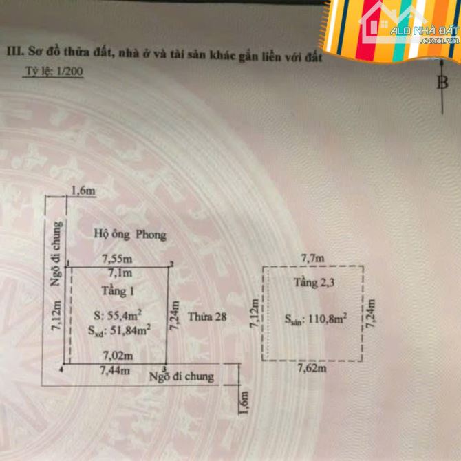 Nhà Ngô Gia Tự 55m 4 tầng lô góc, sát mặt đường, GIÁ 3.95 tỉ gần Cầu Rào - 4