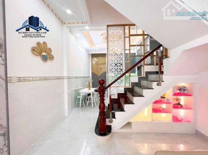 Nhà 4 tầng full nội thất Đào Tông Nguyên Nhà Bè xe hơi đậu trước cửa- Giá 5.6 tỷ - 2
