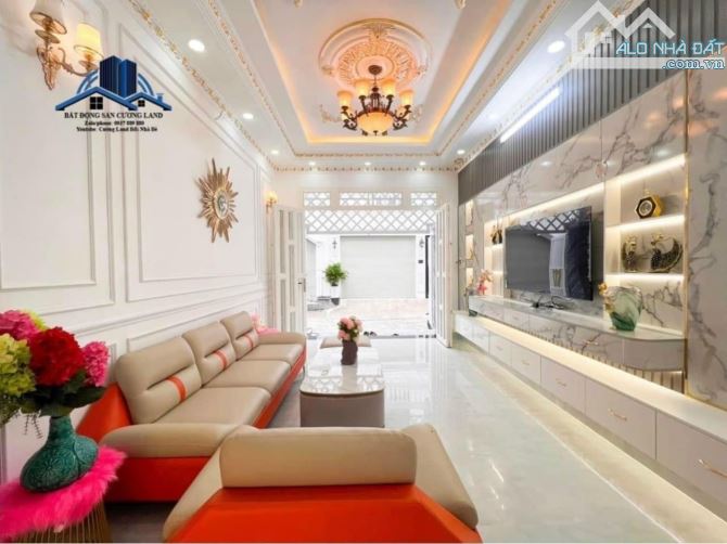 Nhà 4 tầng full nội thất Đào Tông Nguyên Nhà Bè xe hơi đậu trước cửa- Giá 5.6 tỷ - 4