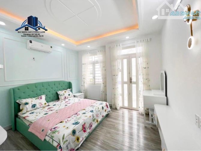Nhà 4 tầng full nội thất Đào Tông Nguyên Nhà Bè xe hơi đậu trước cửa- Giá 5.6 tỷ - 8